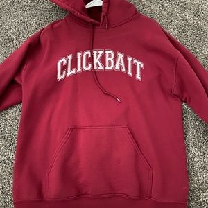 Clickbait hoodie